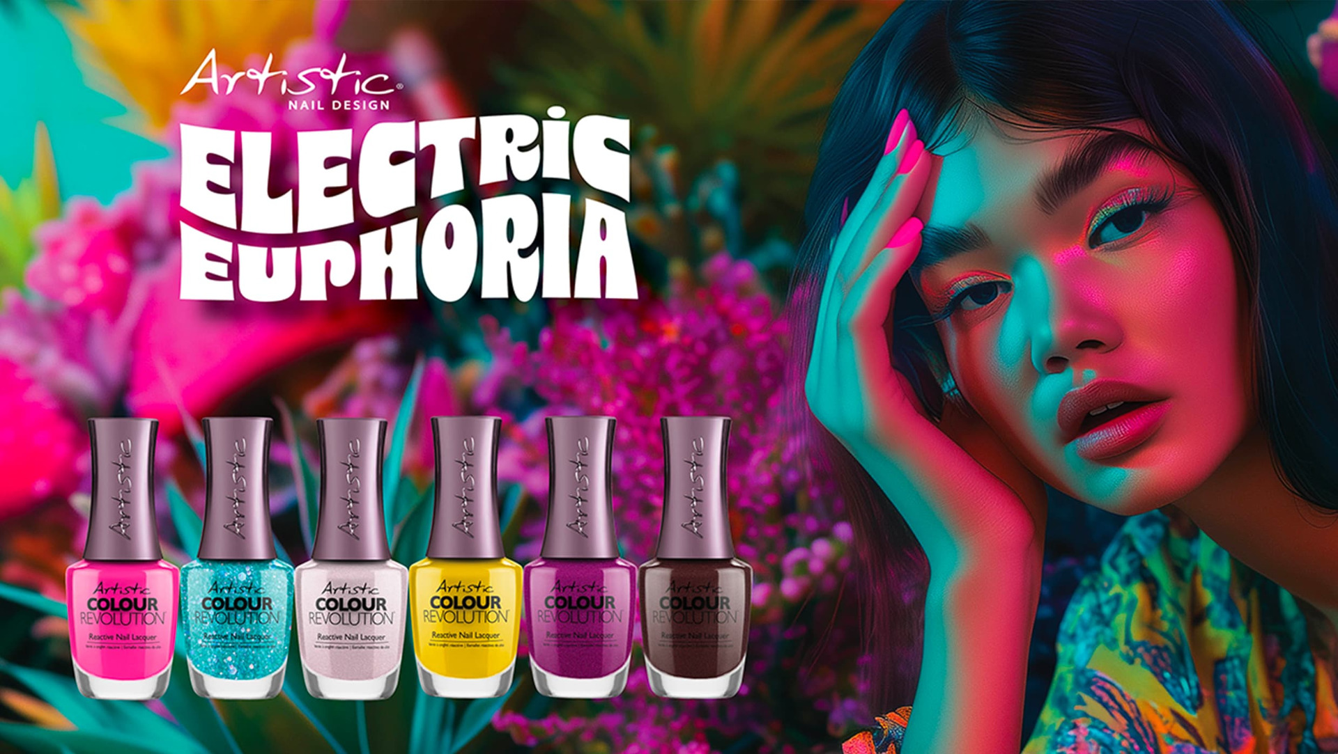 Artistic Nail Design - Summer 2026 Electric Euphoria