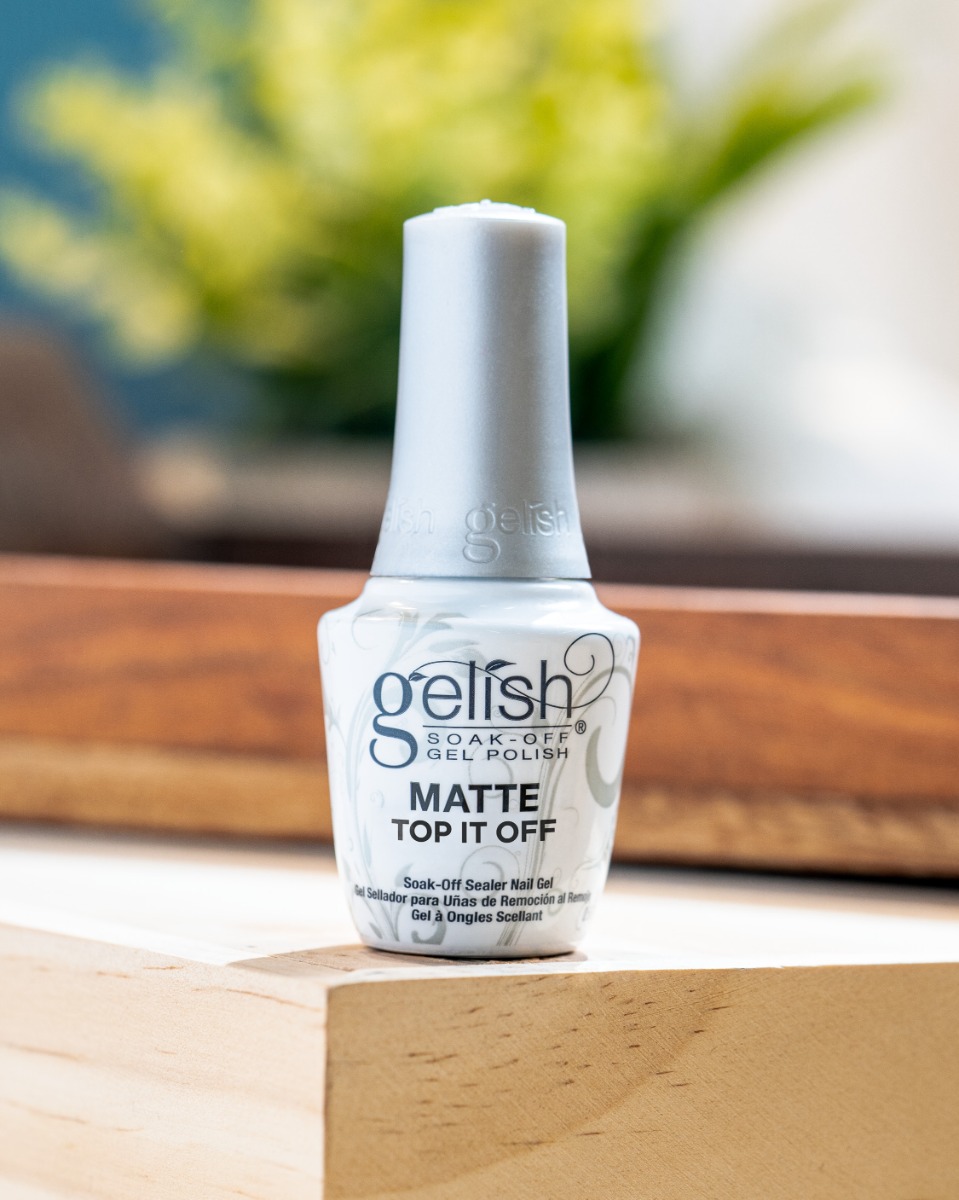 Gelish Matte Top It Off Soak-Off Sealer Gel