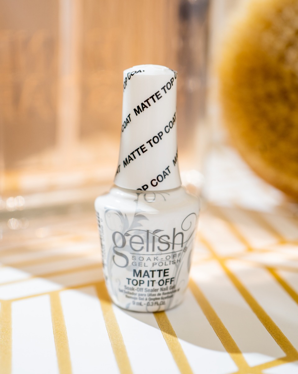 Gelish Mini Matte Top It Off Soak-Off Sealer Gel