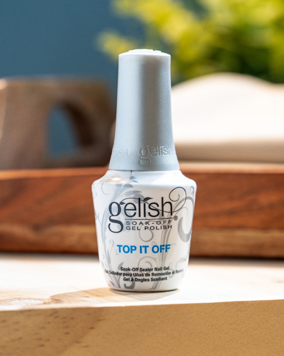 pepe　ジェリッシュトップ Gelish MINI Top It Off Sealer Gel Top Coat LED Gel Polish, 0.3 fl