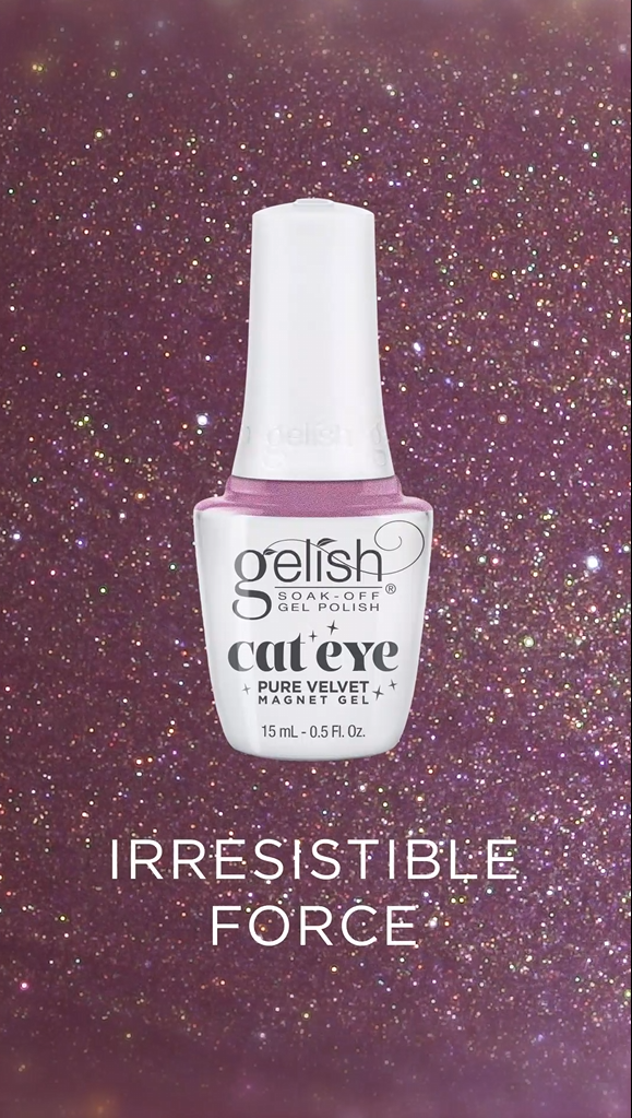 Gelish Cat Eye Pure Velvet Irresistible Force Magnet Gel Polish