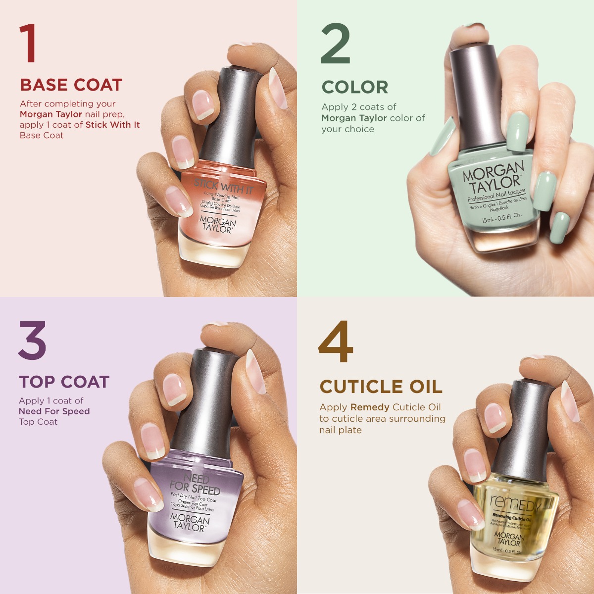 FIRE CRACKER - Gelish & Morgan Taylor