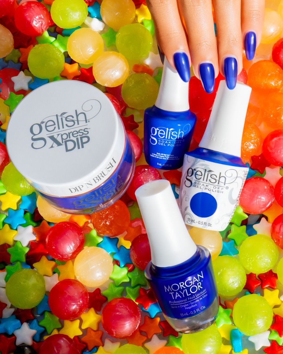 Gelish Blue Crush Rush Theme Image