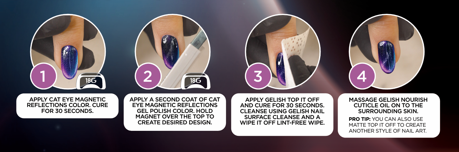 How to Apply Cat Eye Gel