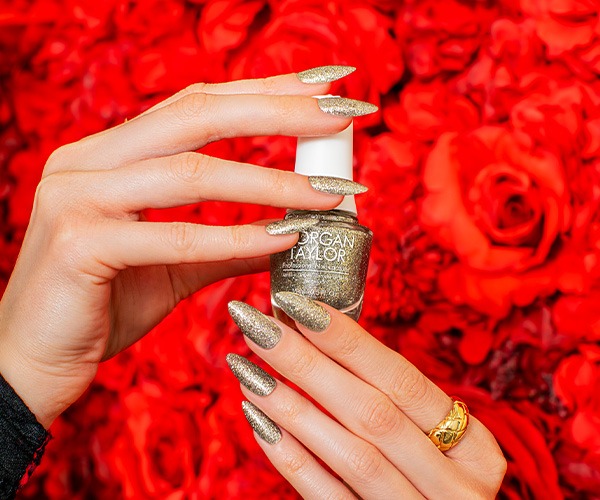 NAILRING/Silver ネイルリング未使用 Madonna レディガガ Morgan Taylor Golden Garden Gala Nail Lacquer, 0.5 fl oz.