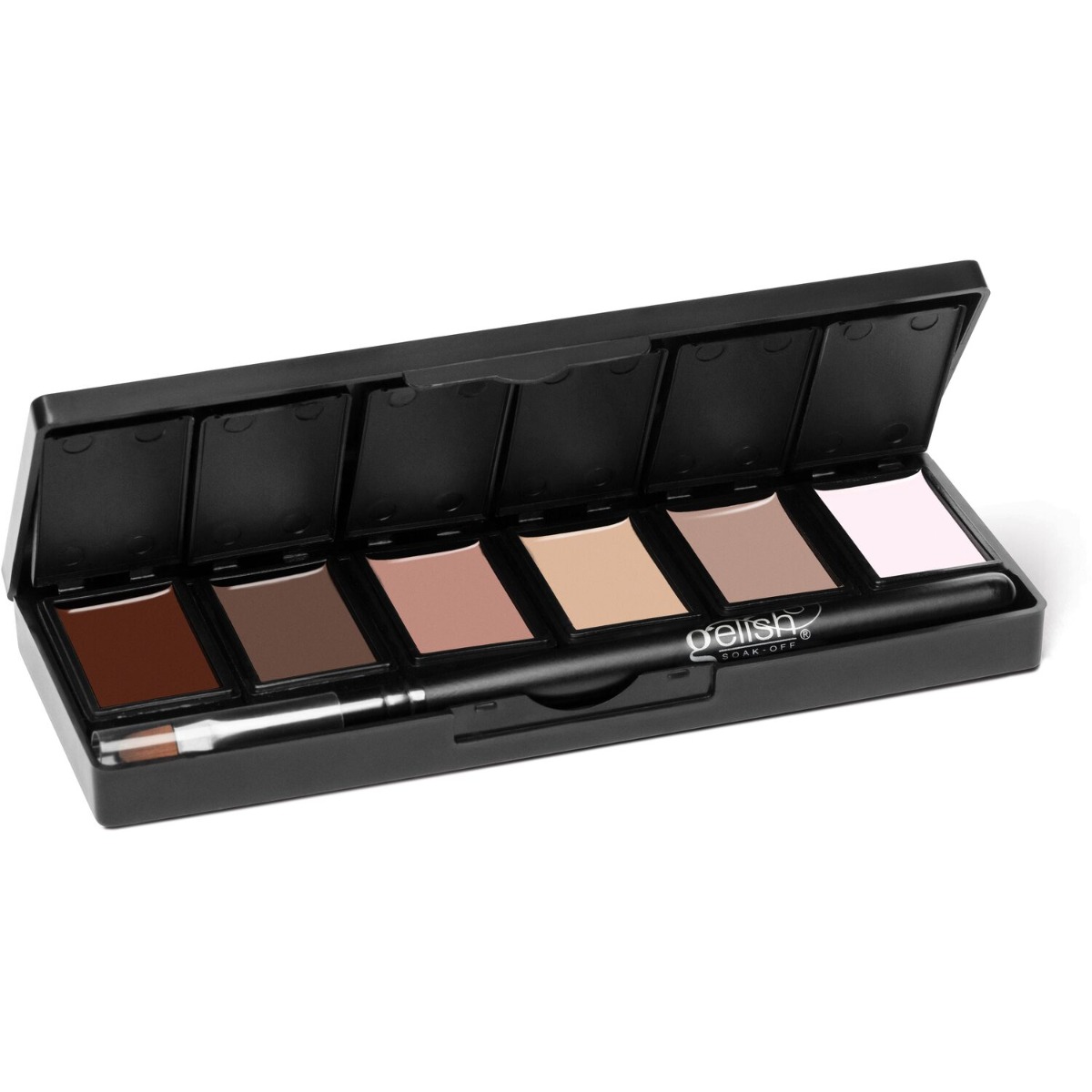 Gelish Cream Gel 6pc Palette - Getting Reddy - Gelish & Morgan Taylor