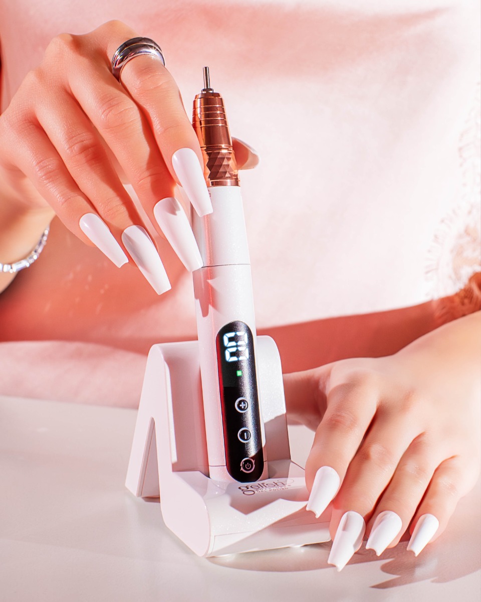 Gelish Go File Wireless Neon Orange - Gelish & Morgan Taylor