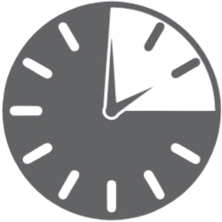 Icon PRESET 45-SECOND CURE TIME BUTTON