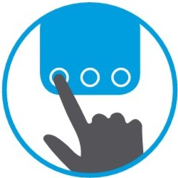 Icon Digital touch screen display