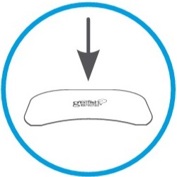 Icon Magnetic tray for easy sanitizing and pedicure services